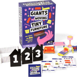 Giants Moving Tiny Furniture Party Game