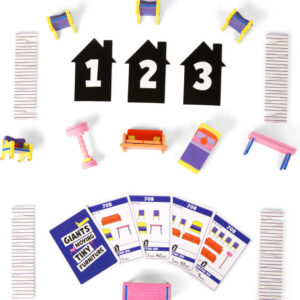 Giants Moving Tiny Furniture Party Game